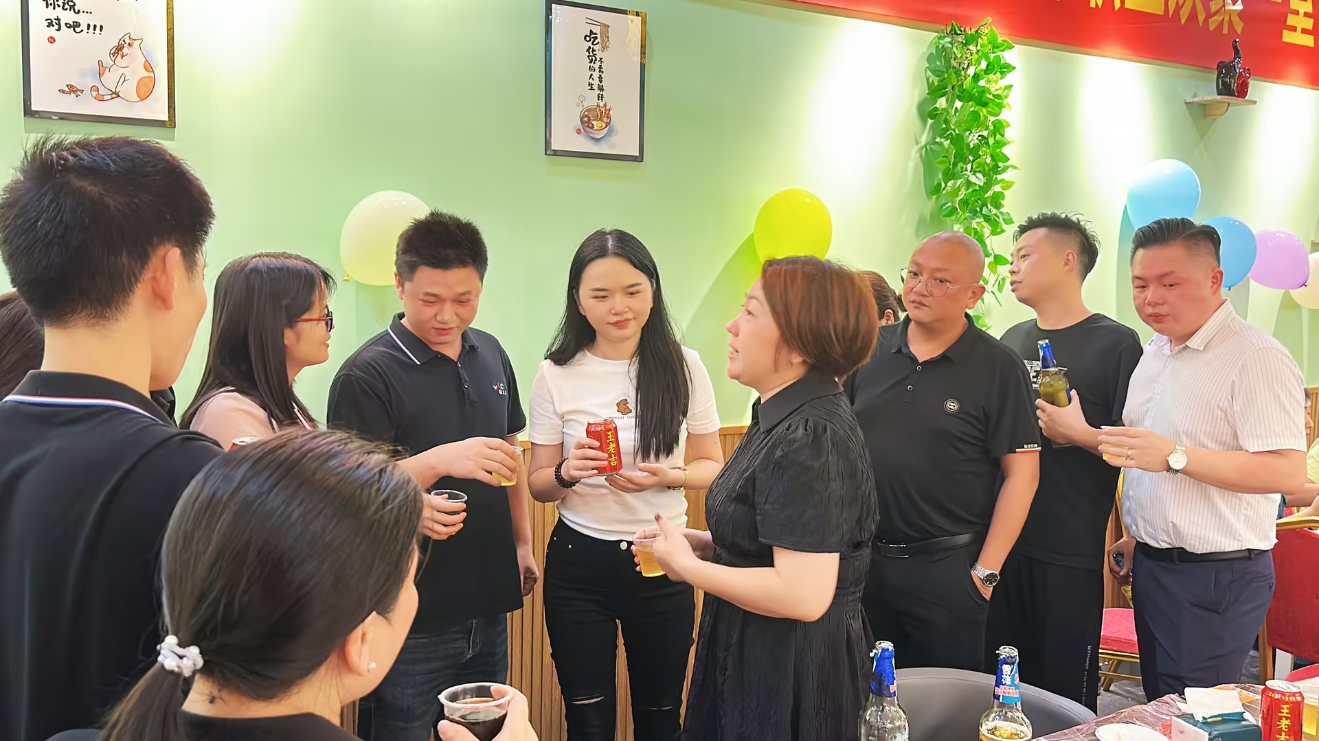 聯誠發公司聚餐